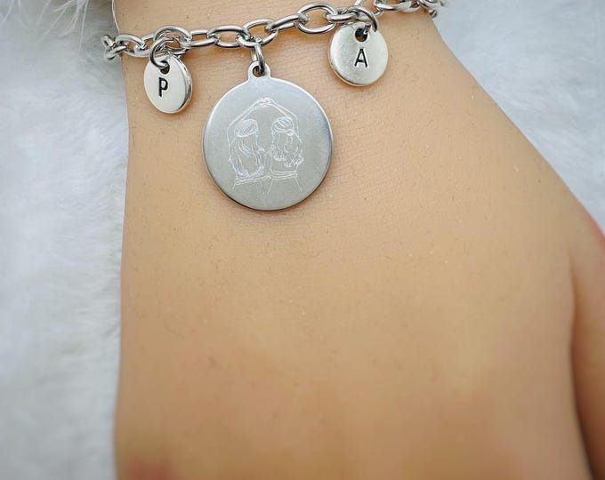 Best friend bracelets, Friendship bracelets, BFF gift for 2, Friend bracelet, Friend gifts for 2, Bff jewelry, Friendship gift, 2 friends