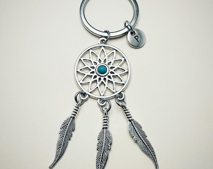 Dreamcatcher keychain, dreamcatcher key chains, best friend keychain, dreamcatcher keyring, dreamcatcher key rings, custom charm keychain