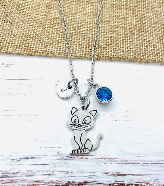 Cat lover best sale necklace