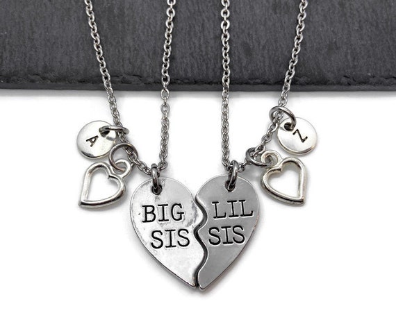 Children's Sterling Silver Big Sis Necklace for Big Sister Gift – Cherished  Moments Jewelry