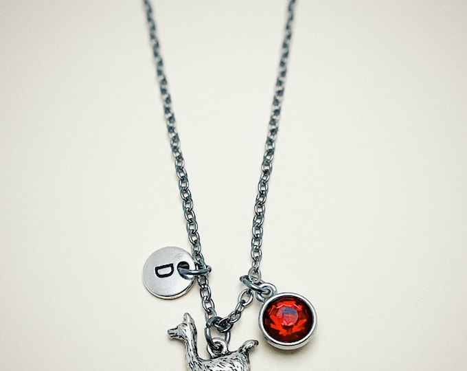 Llama Necklace, Llama Gift, Llama charm, Lama Necklace, Lama Pendant, Llama jewellery, Lama Jewelry, Birthday gift, cousins, friend, kids,