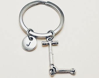 Scooter gift, Scooter Keyring, Scooter key chain, skater gift, Scooter boy, Skater, Kids Bike, Moped, Motorbike, Chidlren scooter,Friend
