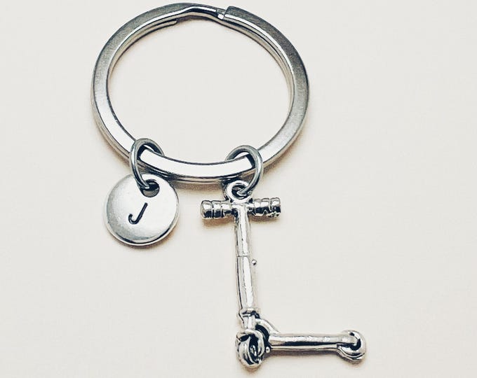 Scooter gift, Scooter Keyring, Scooter key chain, skater gift, Scooter boy, Skater, Kids Bike, Moped, Motorbike, Chidlren scooter,Friend