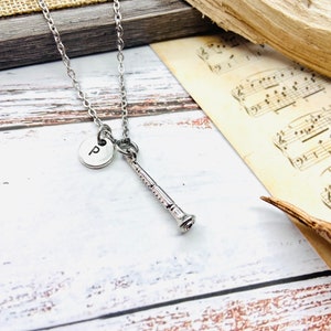 Clarinet Necklace, Clarinet Gift, Clarinet jewelry, Clarinet player Gift, Clarinet, Musician, Music Bracelet, Musical Instrument, Music