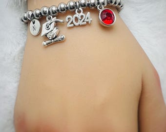 Graduation hat bracelet,Graduation hat bracelet clothing, Graduation bracelet, Graduation gift for her, Graduation gift