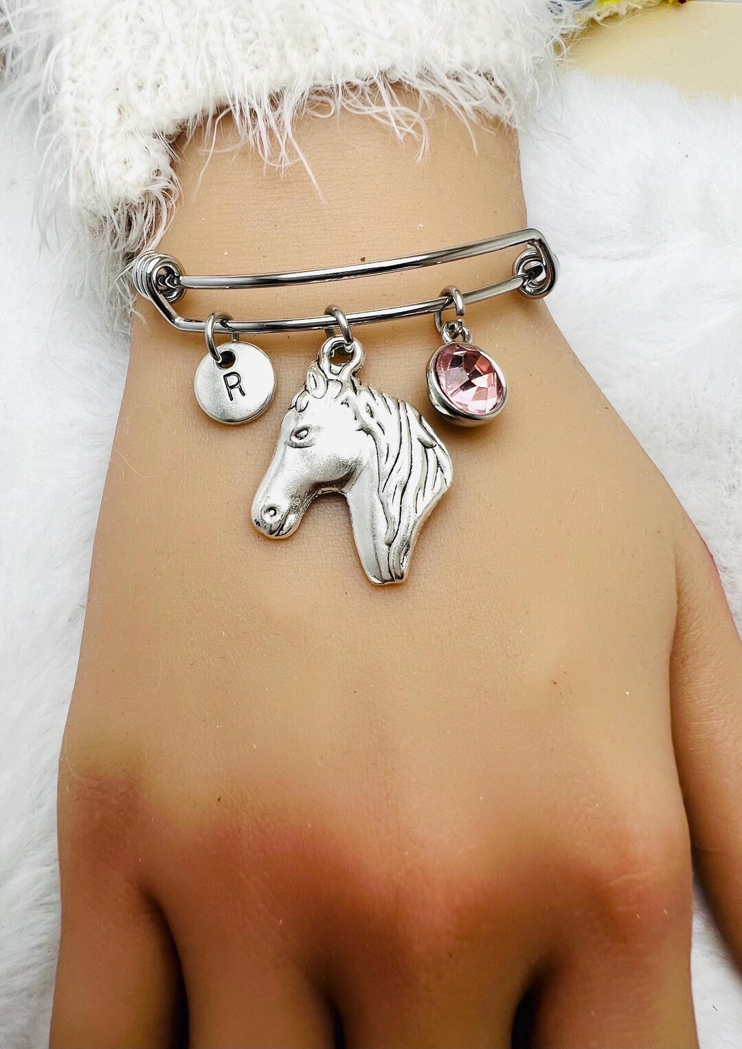 Lot De 2 Bracelets D’Humeur Cheval – Pendentif Changeant De Couleur – Idéal Pour Filles Et Garçons – Cadeau Amitié Anniversaire