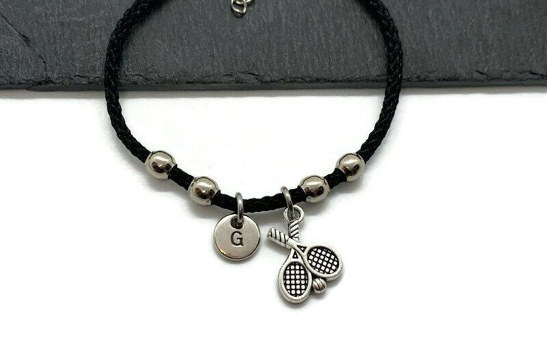 Tennis Racket Bracelet Tennis Racquet Jewelry Tennis Gifts Etsy
