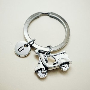 Cool, Unique, Scooter Keychain, Scooter Keyring, Moped Keychain, Moped Gift, Moped Keyring, Moped Driver, Scooter Owner, Italy, France