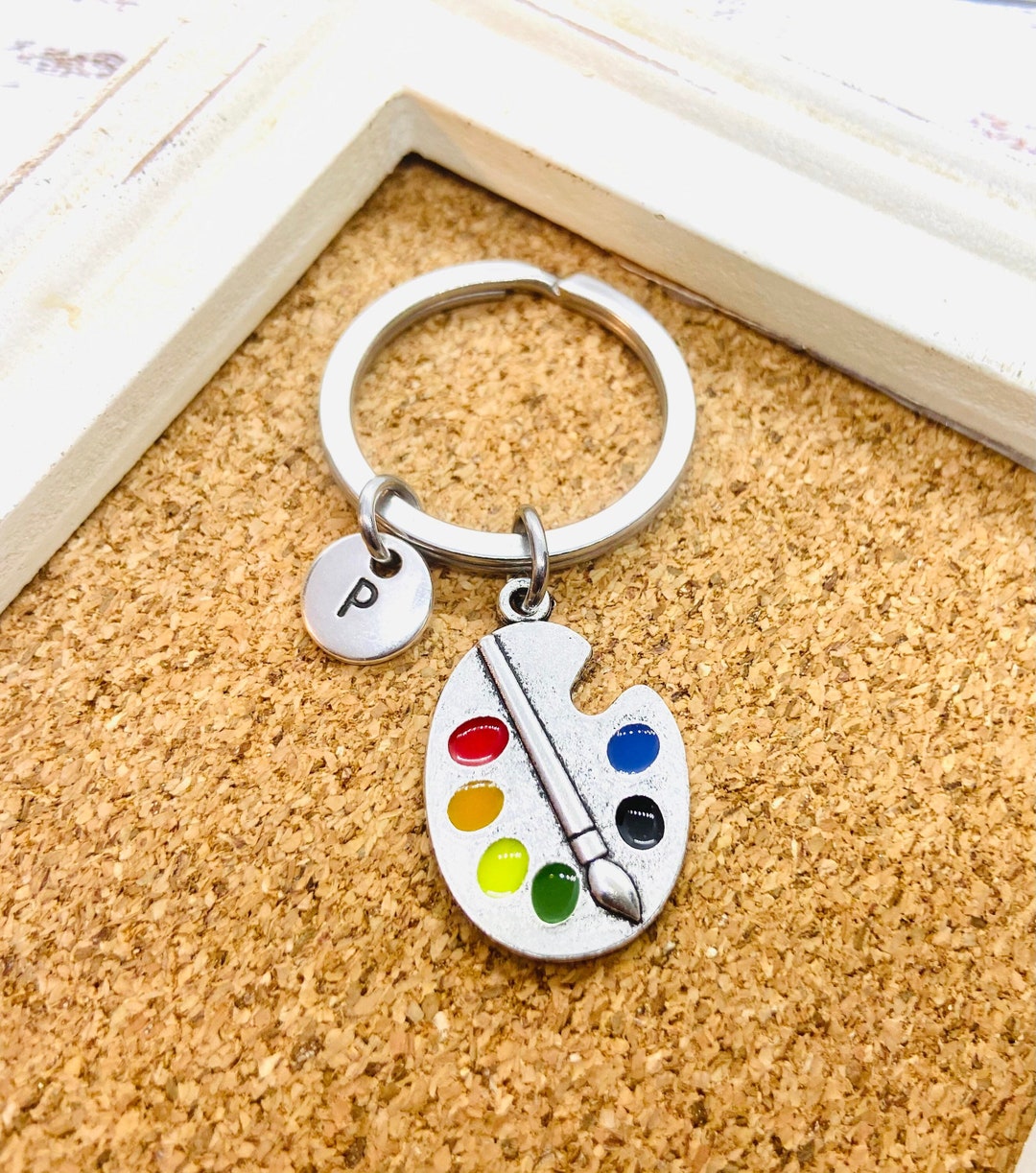 Painter Gift Painter Keyring Painter Keychain Gift for Etsy UK