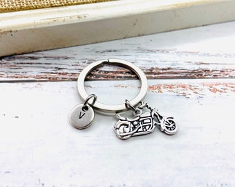 Motorcycle Keychain, Motorbike gifts, Motorcycle Keyring, Motor bike Jewelry, Motorcyclist gift, Motorcyclist Gift, Bike, Motor cycle