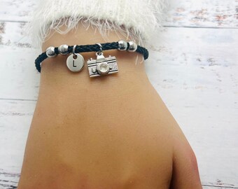 Camera Bracelet, Camera Gift, Camera Jewelry, Photographer gifts , Photographer bracelet, Photographer gift for men, Wedding photographer