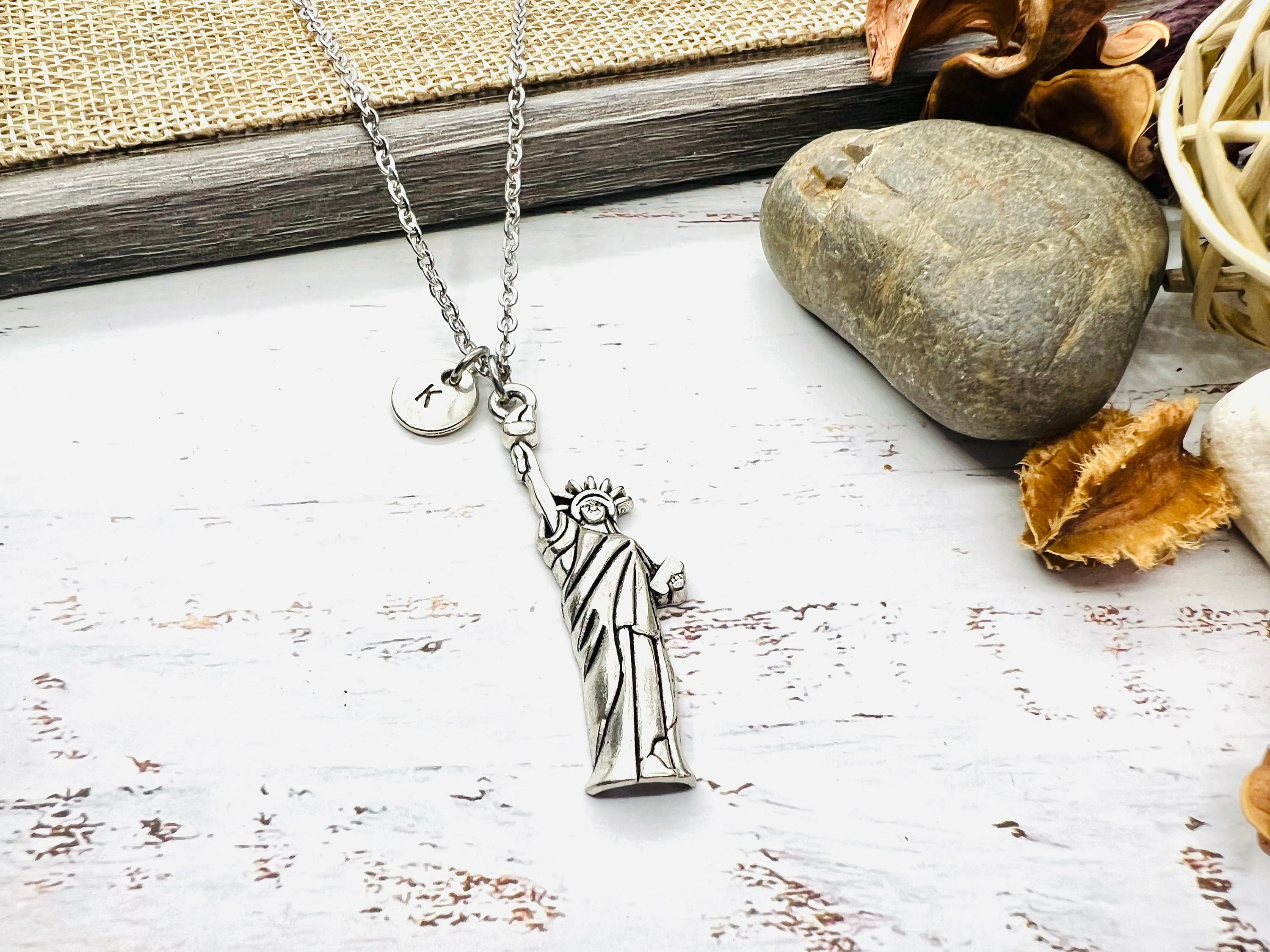 Statue of Liberty Gift Statue of Liberty Necklace Statue of Liberty charm Statue of Liberty Jewelry New York Gift New York Necklace
