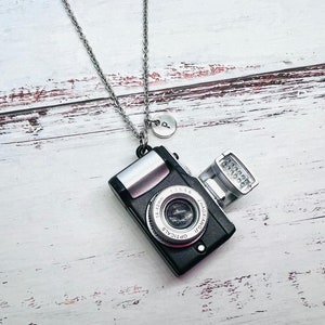 Collar de cámara, fotografía, cámara con luz brillante y sonido, cámara, collares de amistad, regalos de fotógrafo, regalo 2022
