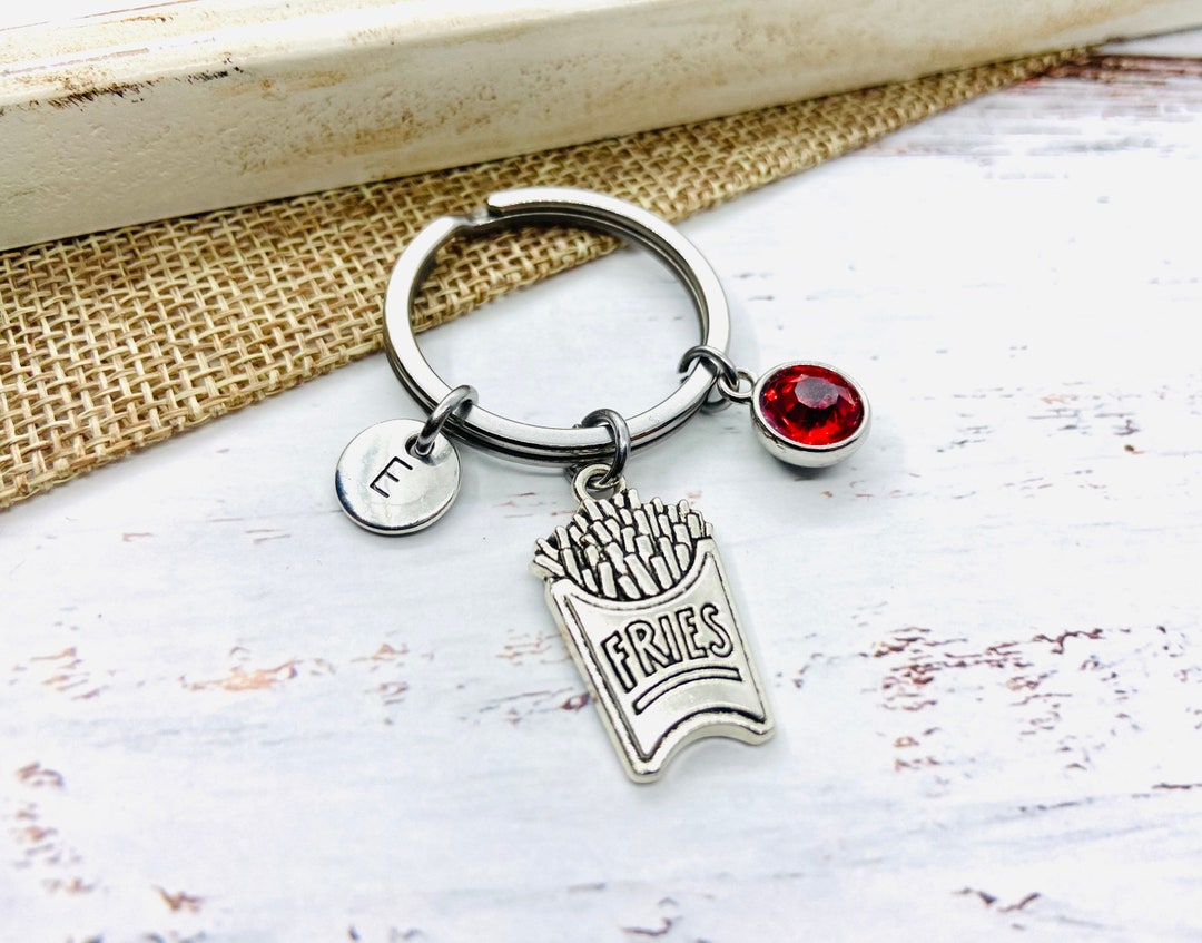 Fries Keychain French Fry Keychain Food Keychain French Fry Etsy