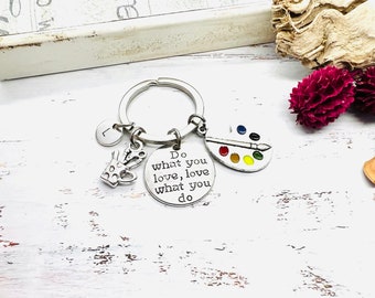 Artist gift, art gifts, painter gift, artist gift for women, artist gifts, artist keychain, artist keychain, art, art, art gifts