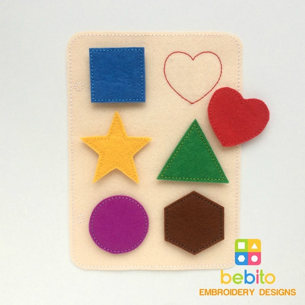 Embroidery Pattern Quiet Book Etsy