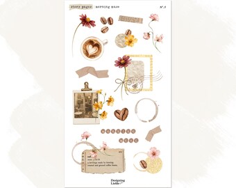 Story Pages | Journaling planner sticker kit ~ Morning Muse