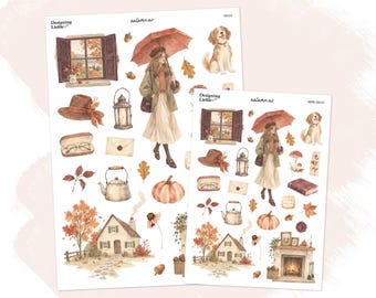 Decorative Planner Stickers - Autumn Air