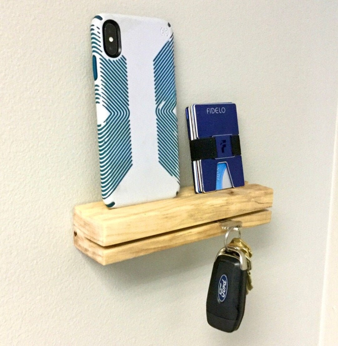 CLEARANCE - Key Rail Without Hooks - Modern Minimalist Design - Wall ...