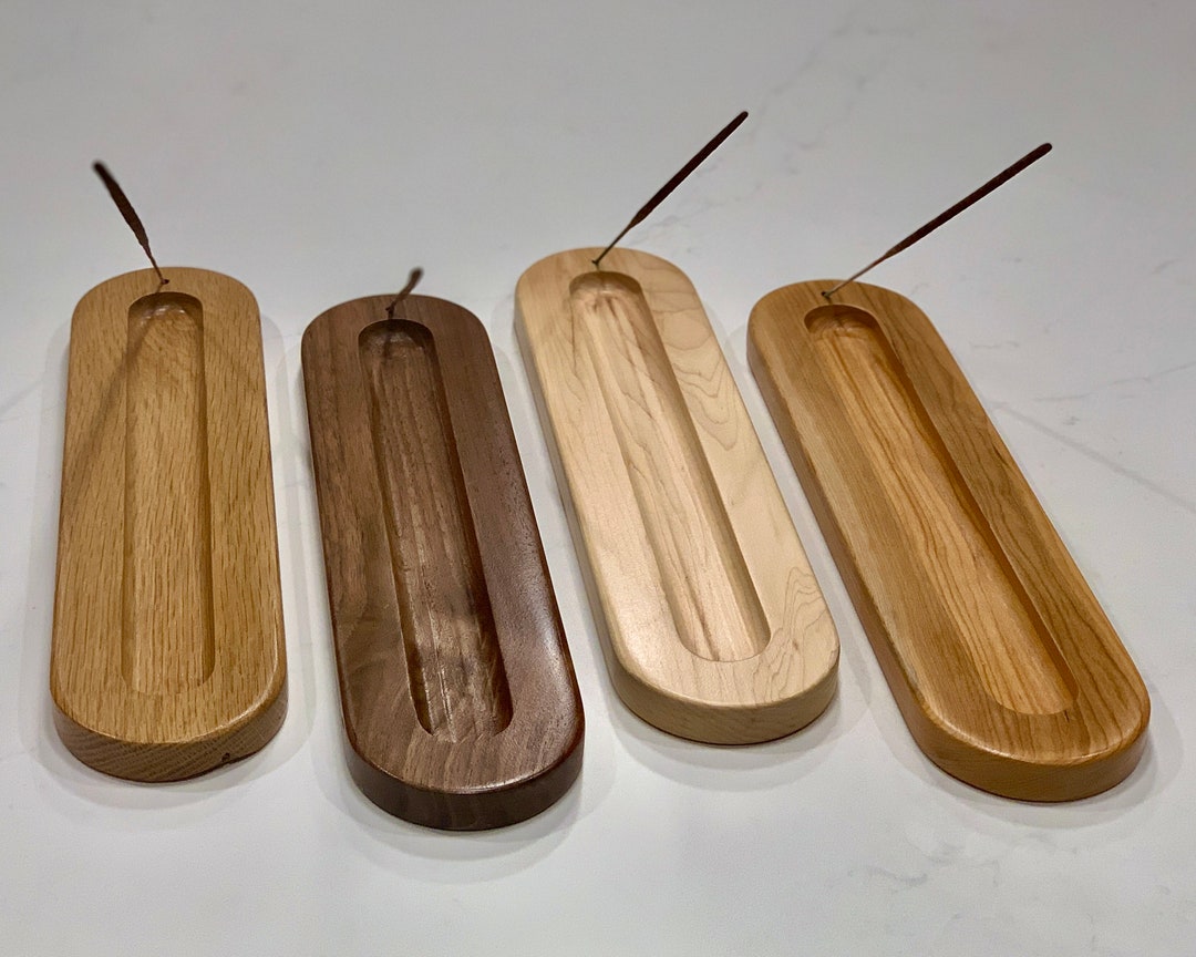 Incense Holder Tray MCM Design Minimalist Modern Lines Etsy
