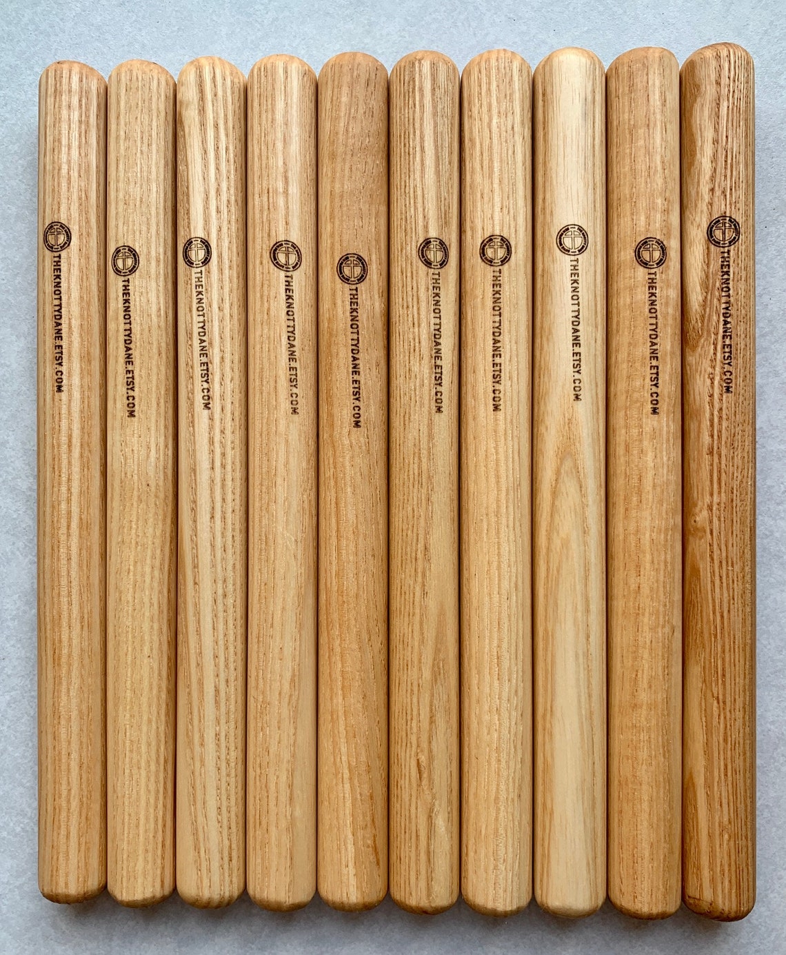 12 x 1 Straight Rolling Pin Rodillo White Etsy