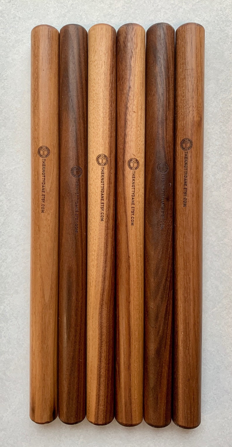 12 or 14 x 1 Inch Straight Rolling Pin Italian Style Etsy