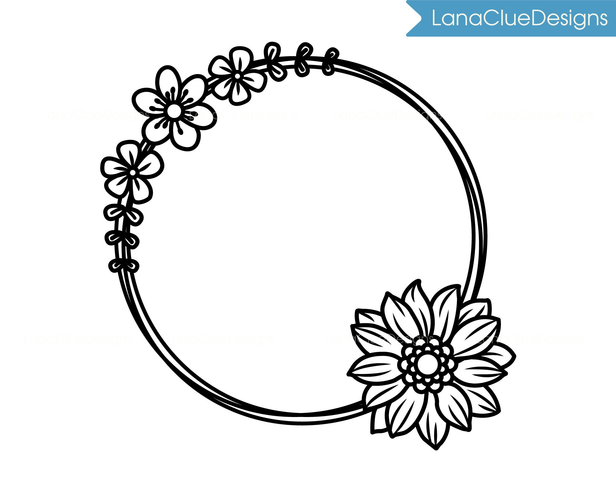 1164 Simple Flower Circle Svg Free Free Svg Cut Files vrogue.co