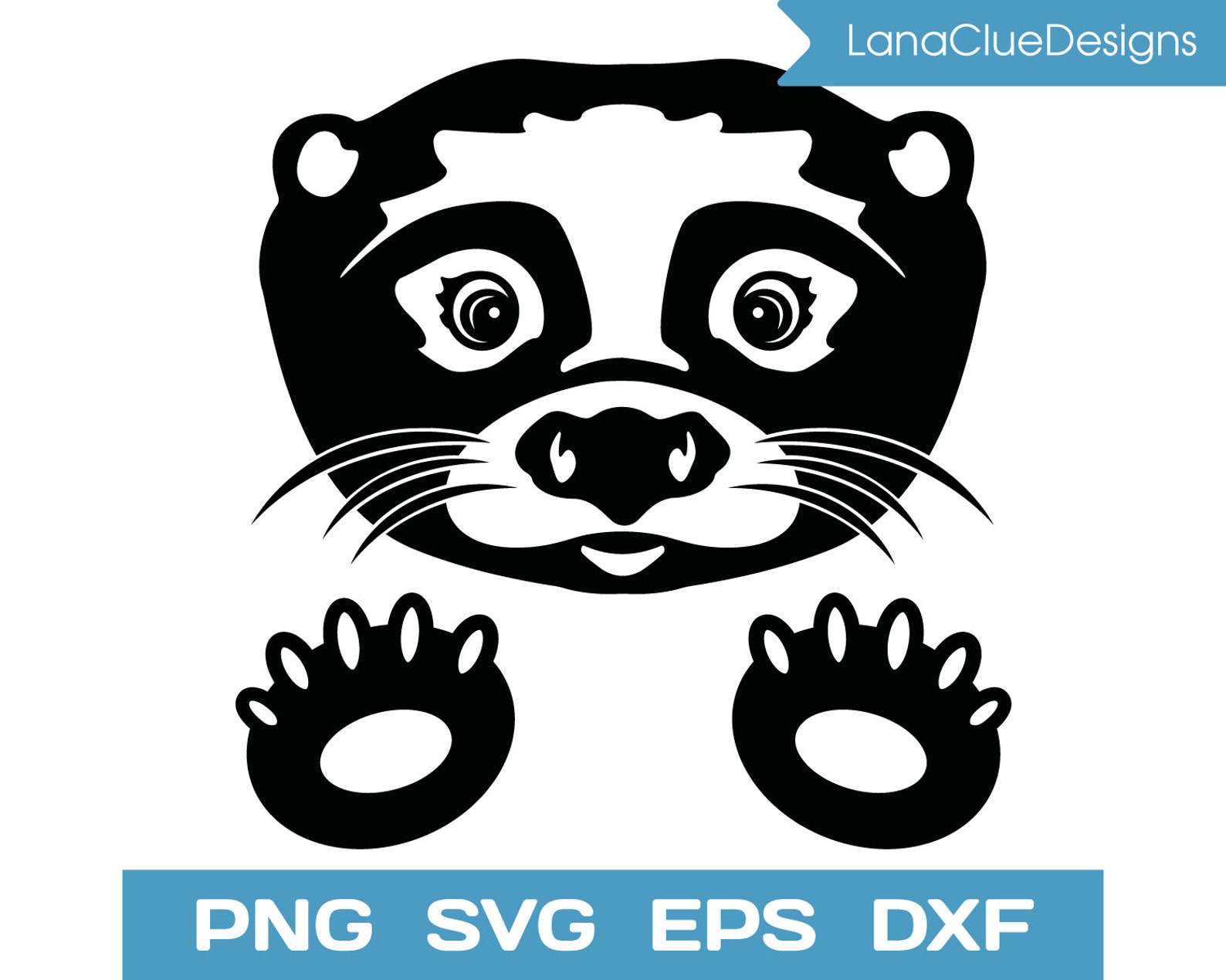 River Otter Svg Silhouette Cut File Otter Clipart Otter | Etsy