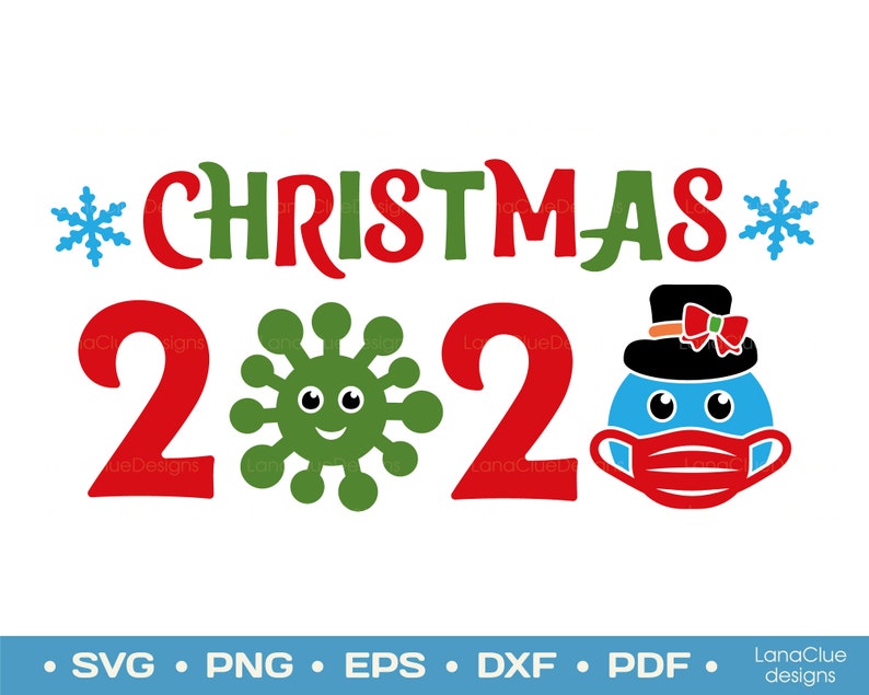 Download Christmas 2020 svg Cut File Quarantine Christmas Masked | Etsy