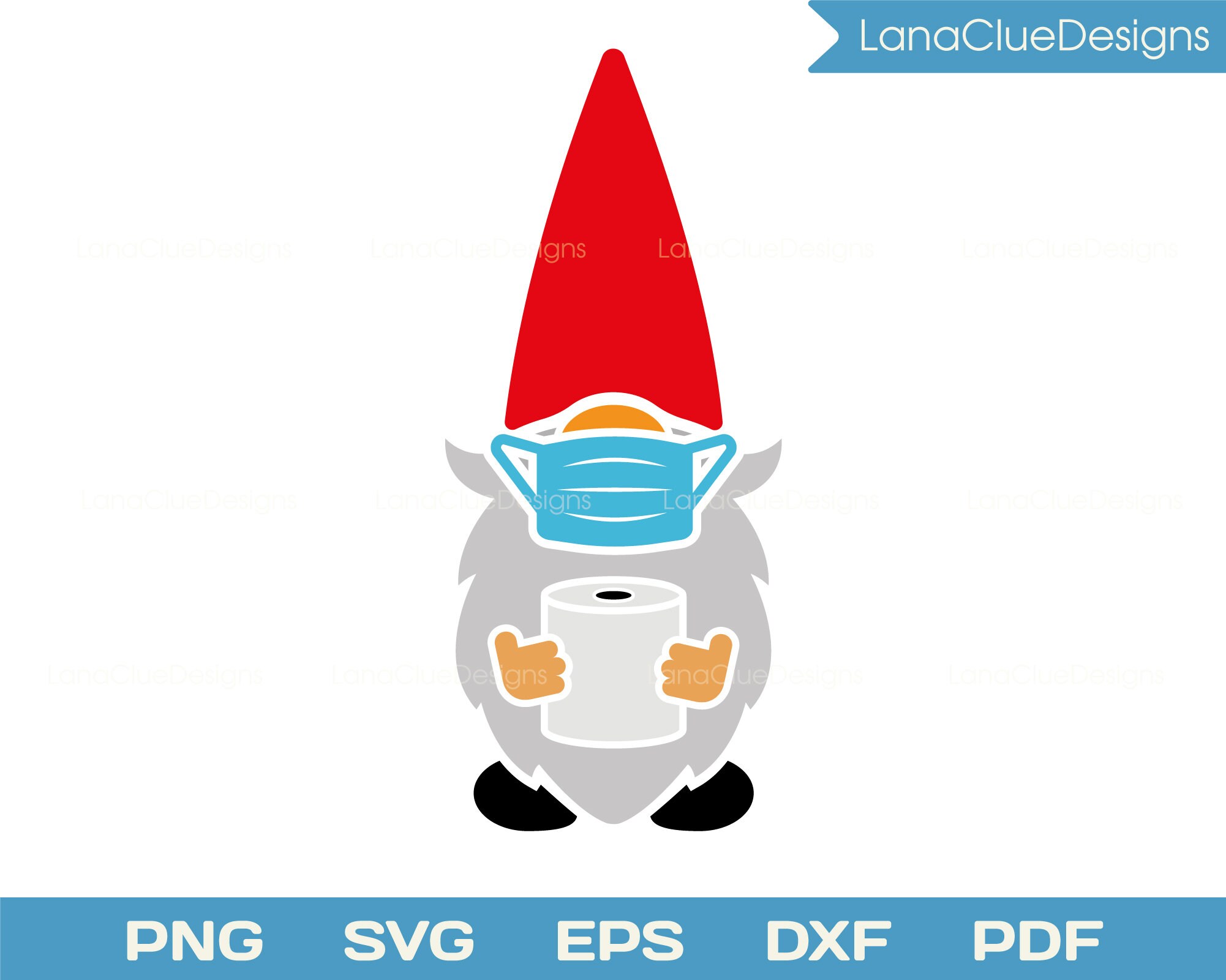 Download Quarantined Gnome Svg Files For Cricut Gnome With Toilet Paper Vector Template Dxf Eps Pdf Png