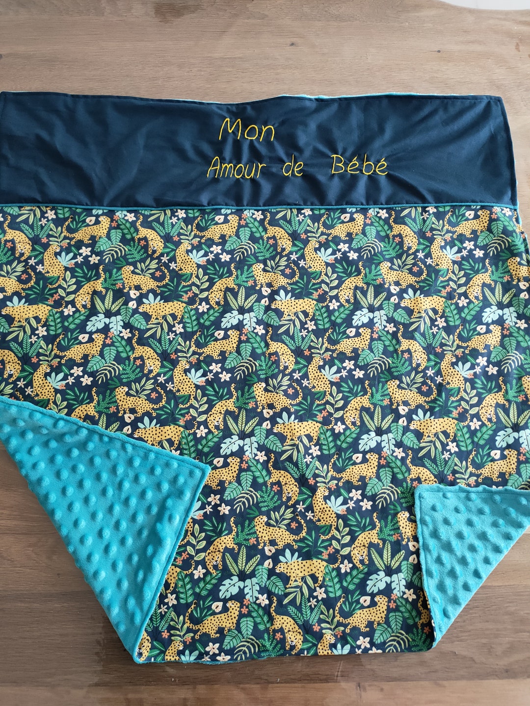 Leopard Baby Blanket Etsy