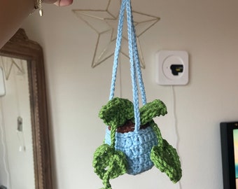 Mini Hanging Plant Car Charm