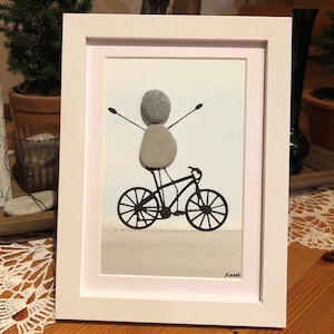 Stone picture 15 x 20 cm, for retirement, pension, retirement or farewell
