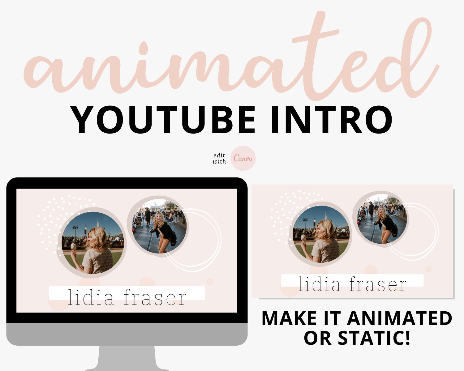 Youtube Intro Animated Intro Video Static Intro Slate - Etsy Youtube Intro Animated Intro Video Static Intro Slate - Etsy