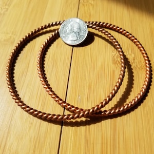 2 Braze Welded Tensor Rings – 1/2 Sacred Cubits 144 MHz