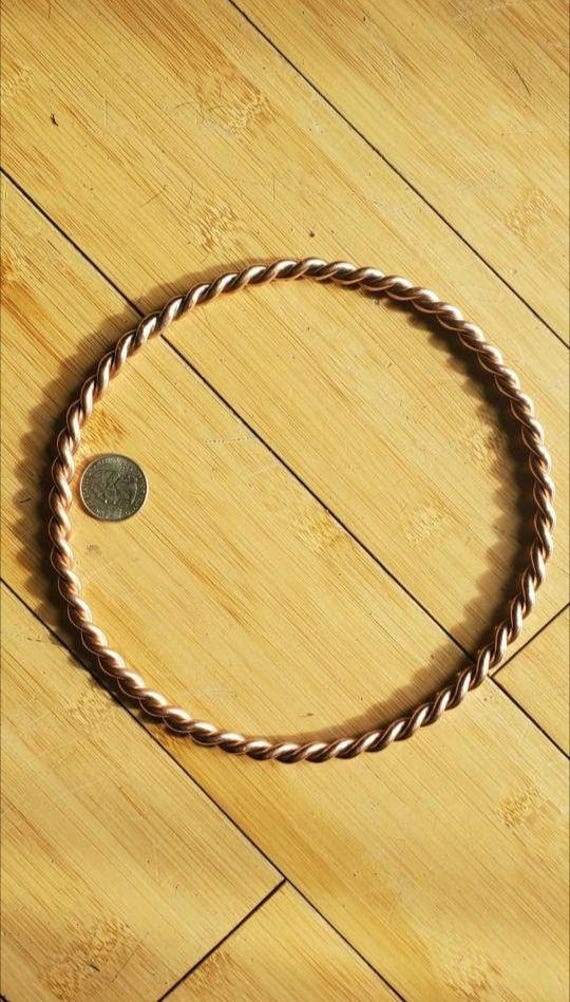 BRAZE WELDED Tensor Ring - Cubit Specifically for water - Earth Resonance - 6 gauge