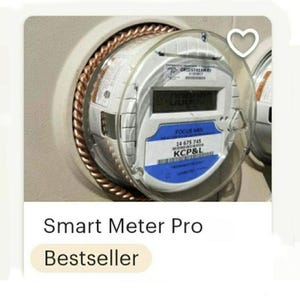 TensorSmith™ Smart Meter Ring™ – The Original – Braze-Welded Solid Copper Ring – Handcrafted in the USA – 6 Gauge