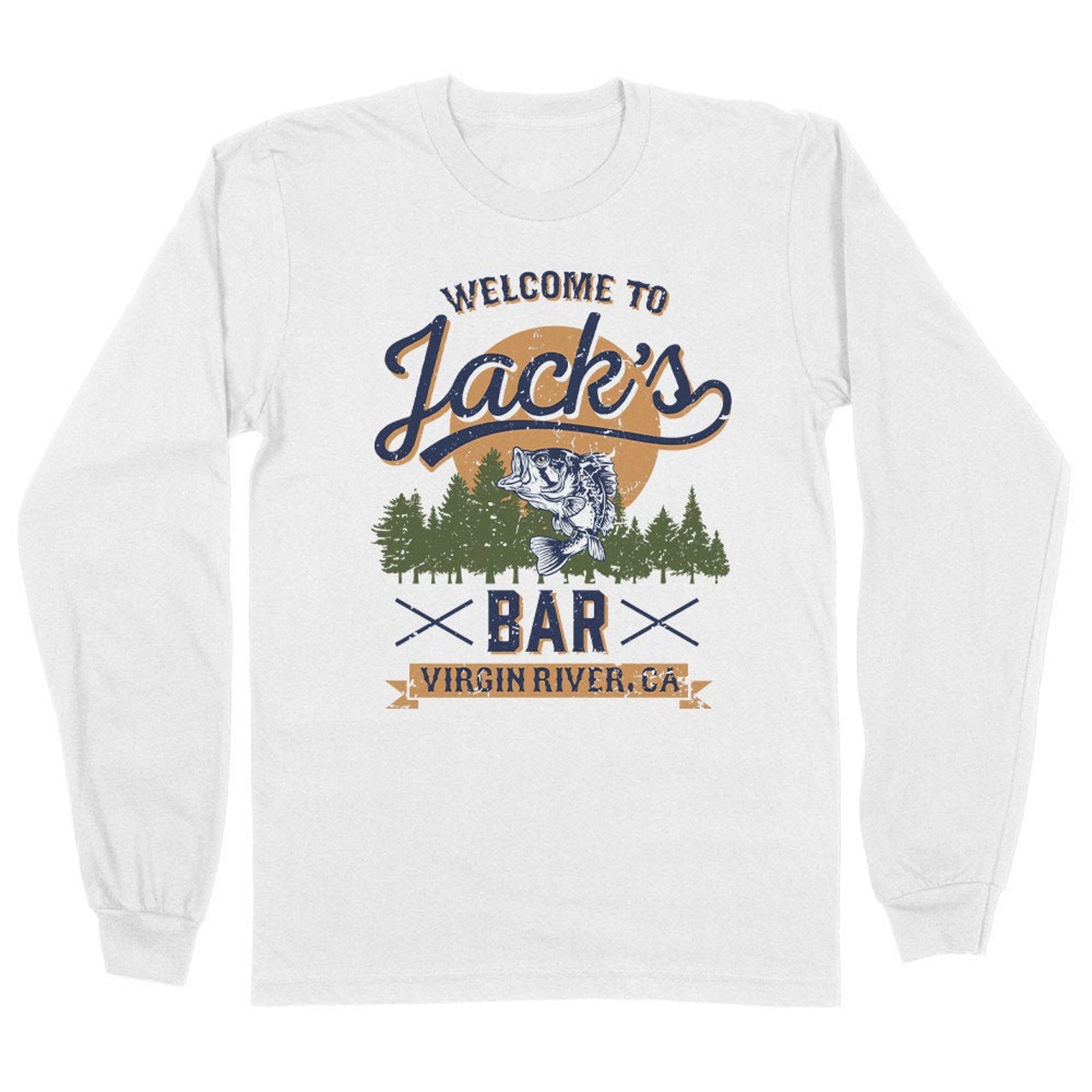 To Jack's Bar Long Sleeve TShirt Virgin River Etsy
