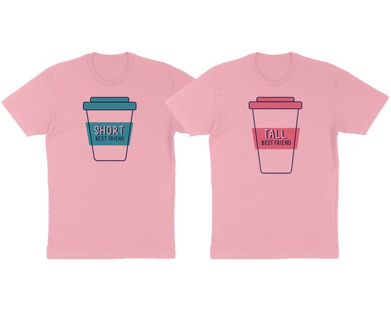 Friend Duo T-Shirts Matching - Etsy 