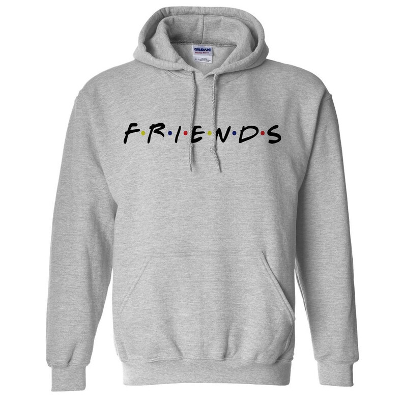 Friends TV Show Hoodie Trendy Friends TV Show Fan Gift Fall  Etsy