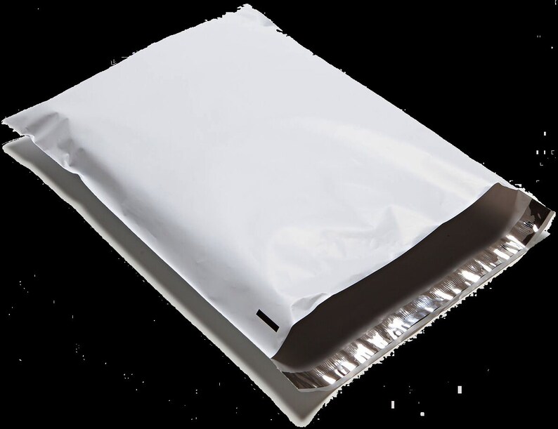 White Poly Mailers 4x6 5x7 6x9 7.5x10 9x12 10x13 Etsy