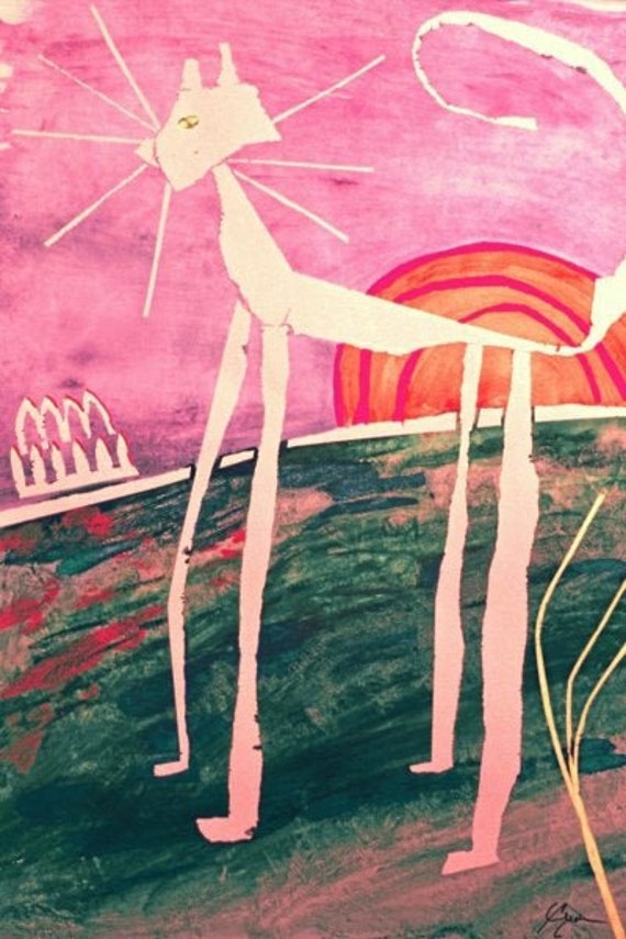 Johnny Cat & the Harvest Moon Etsy