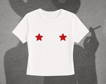 Y2K Star Baby Tee | Western Style