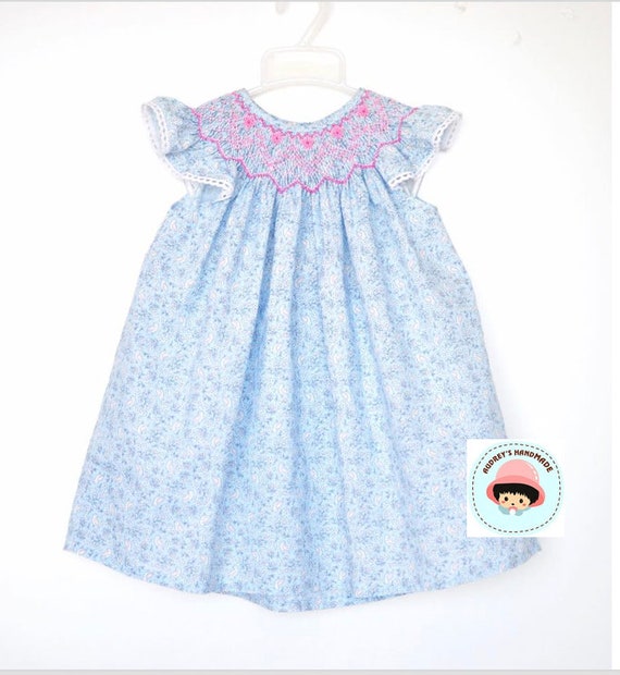 baby smocking dress