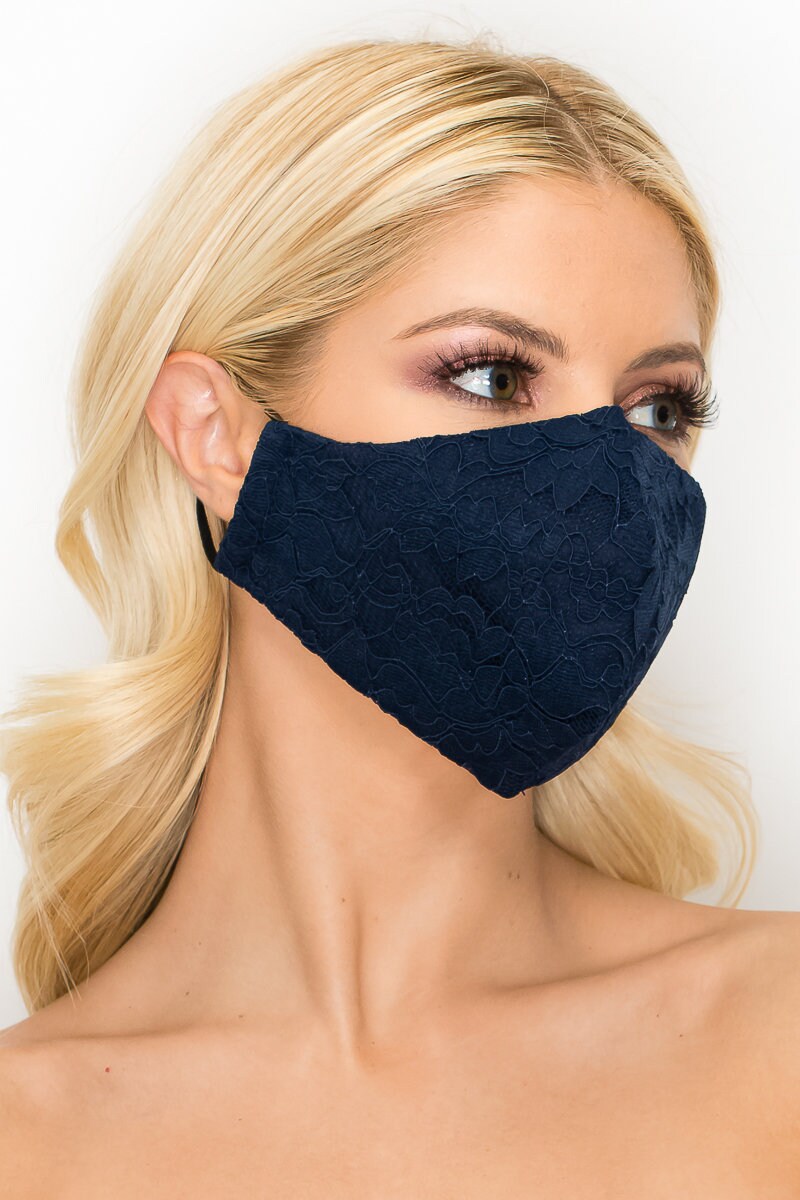 Lace Face Mask | Wedding, Bridesmaid, Fancy, Formal, Dressy, Woman, G…
