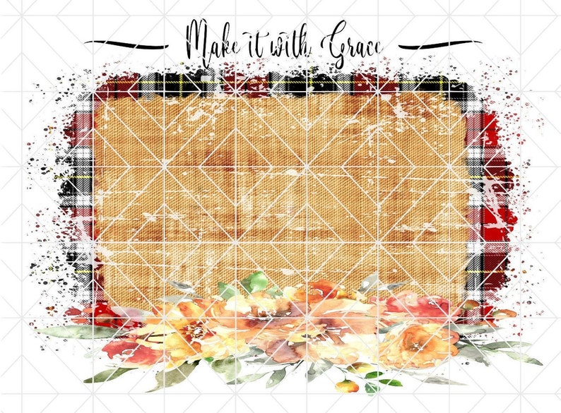 Distressed Sublimation Background wFlowers PNG Printable Vinyl Papercrafts Digital Download Perfect for Waterslides