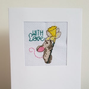 fatto a mano carte/specialità carta/handmade greeting card/croce punto carte/carte per mamma/migliore Handmade carta/Gift Card/carte/carte per lei