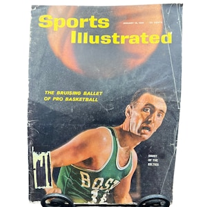 Sports Illustrierte 1961 Januar 16 Bob Cousy Boston Celtics NBA Basketball