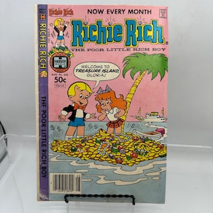 Vintage Richie Rich Comic Book #205 August 1981 Harvey World