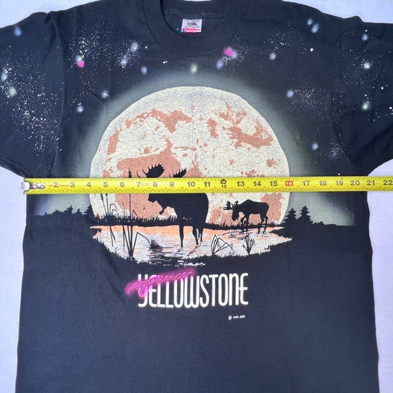 Vintage Experience Yellowstone 1990 Moose Size L - image 9